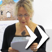 Dorothy Alexander reading at the BWF anthology launch